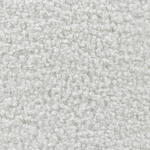 Pouf mit Stauraum Bouclé cremeweiss ⌀ 38 cm MARYLAND