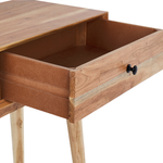 Konsolentisch Akazienholz hellbraun 2 Schubladen FULTON