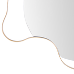 Wandspiegel MELUN 77 cm 59 cm Metall Gold