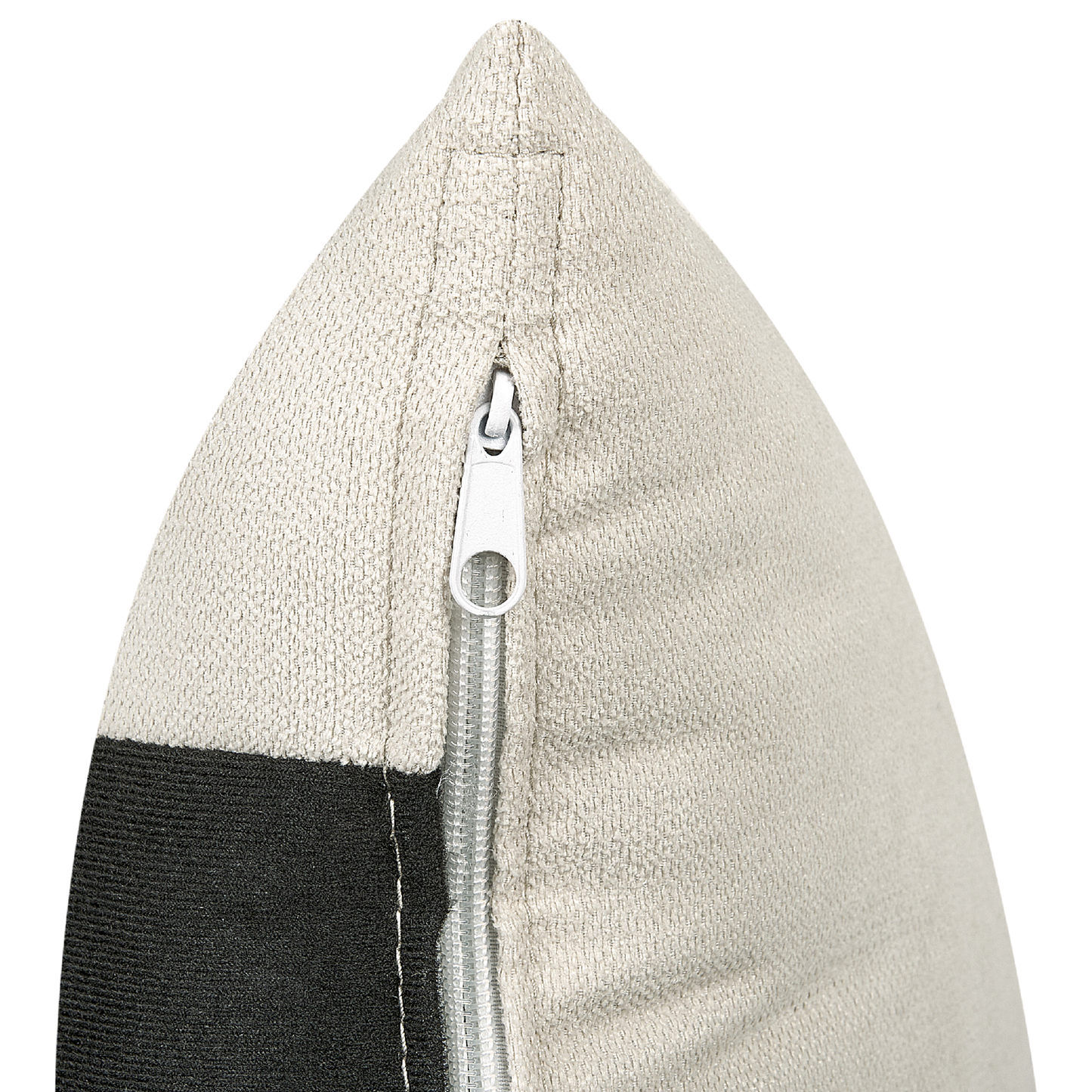 3-Sitzer Sofa beige mit goldenen Beinen MAURA