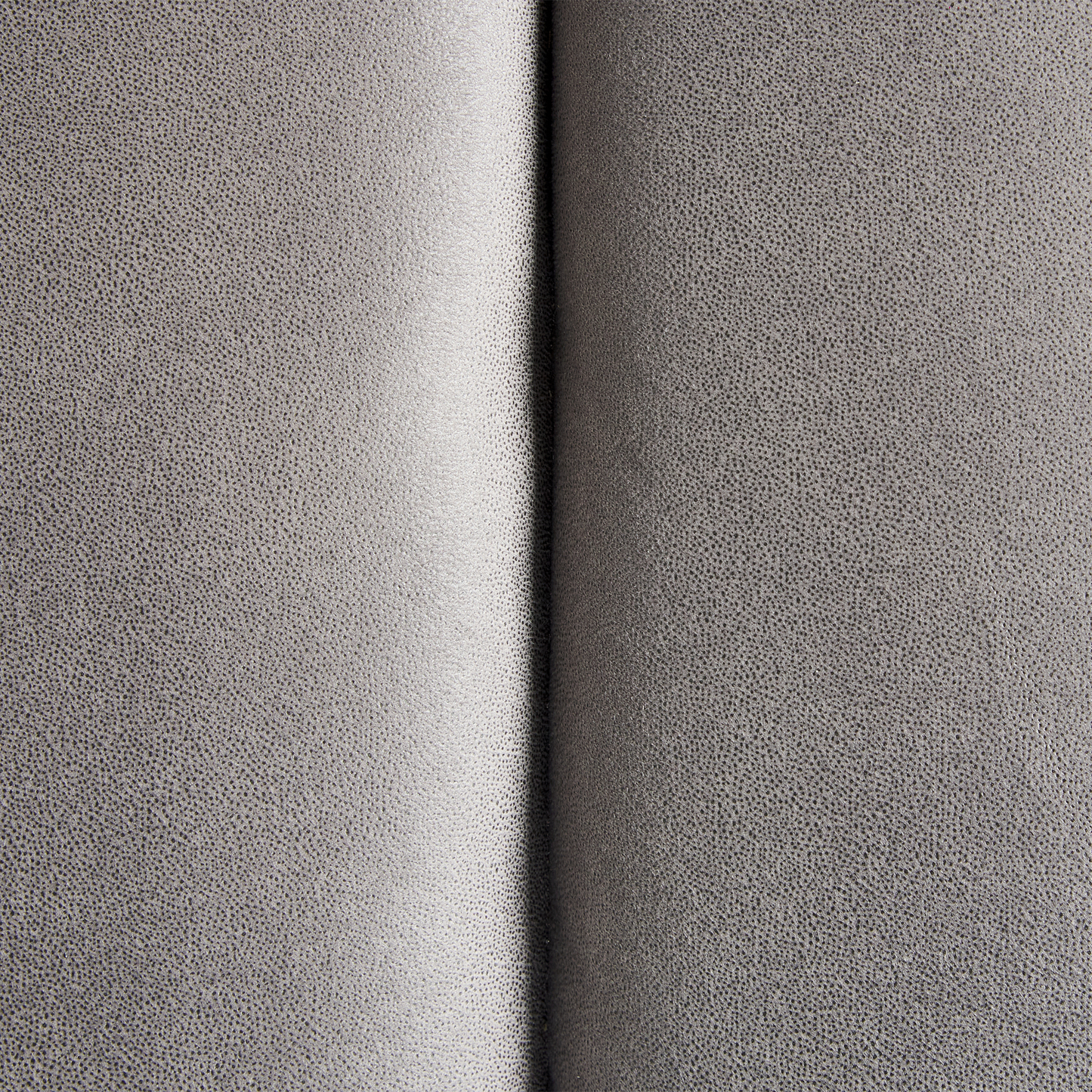 Chaiselongue Samtstoff taupe linksseitig LANNILS