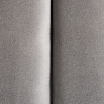 Chaiselongue Samtstoff taupe linksseitig LANNILS