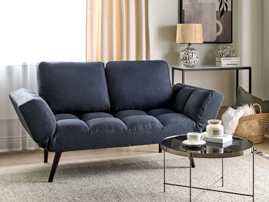 2-Sitzer Schlafsofa blau-grau BREKKE