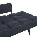 2-Sitzer Schlafsofa blau-grau BREKKE