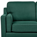 3-Sitzer Sofa dunkelgrün LOKKA