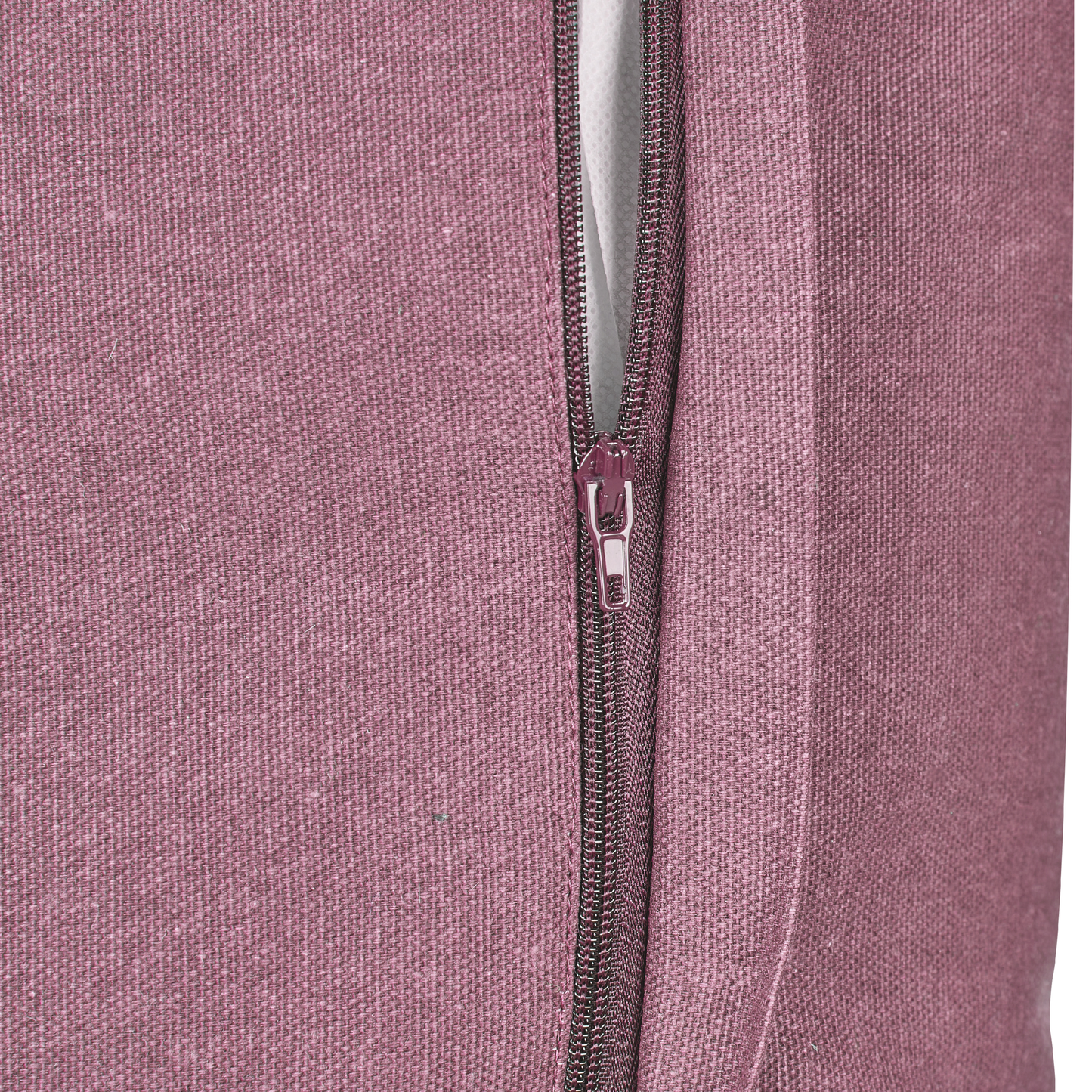 Dekokissen Stickerei Samtstoff Violett DAYLILY 30 x 50 cm