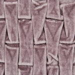 Dekokissen CHIRITA Samtstoff 45 x 45 cm Violett Ohne Muster