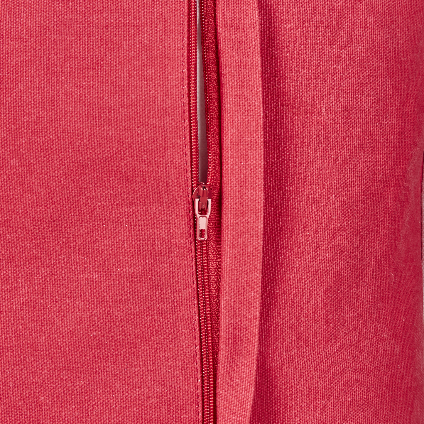 Dekokissen SIDERASIS Samtstoff 45 x 45 cm Rot Mit Aufschrift