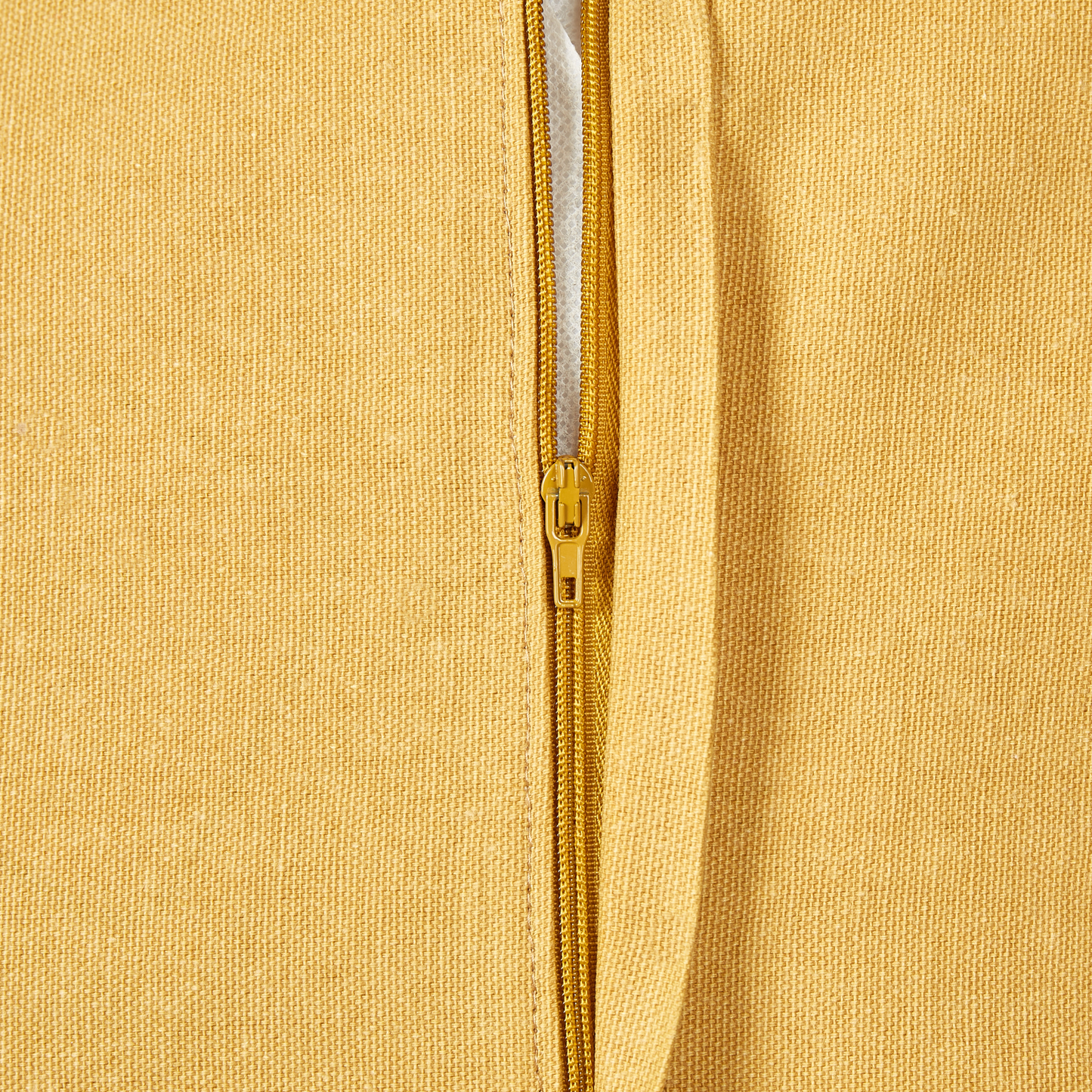 Kissen 2er Set Stickerei Baumwolle Gelb CHOISYA 30 x 50 cm