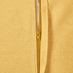 Kissen 2er Set Stickerei Baumwolle Gelb CHOISYA 30 x 50 cm