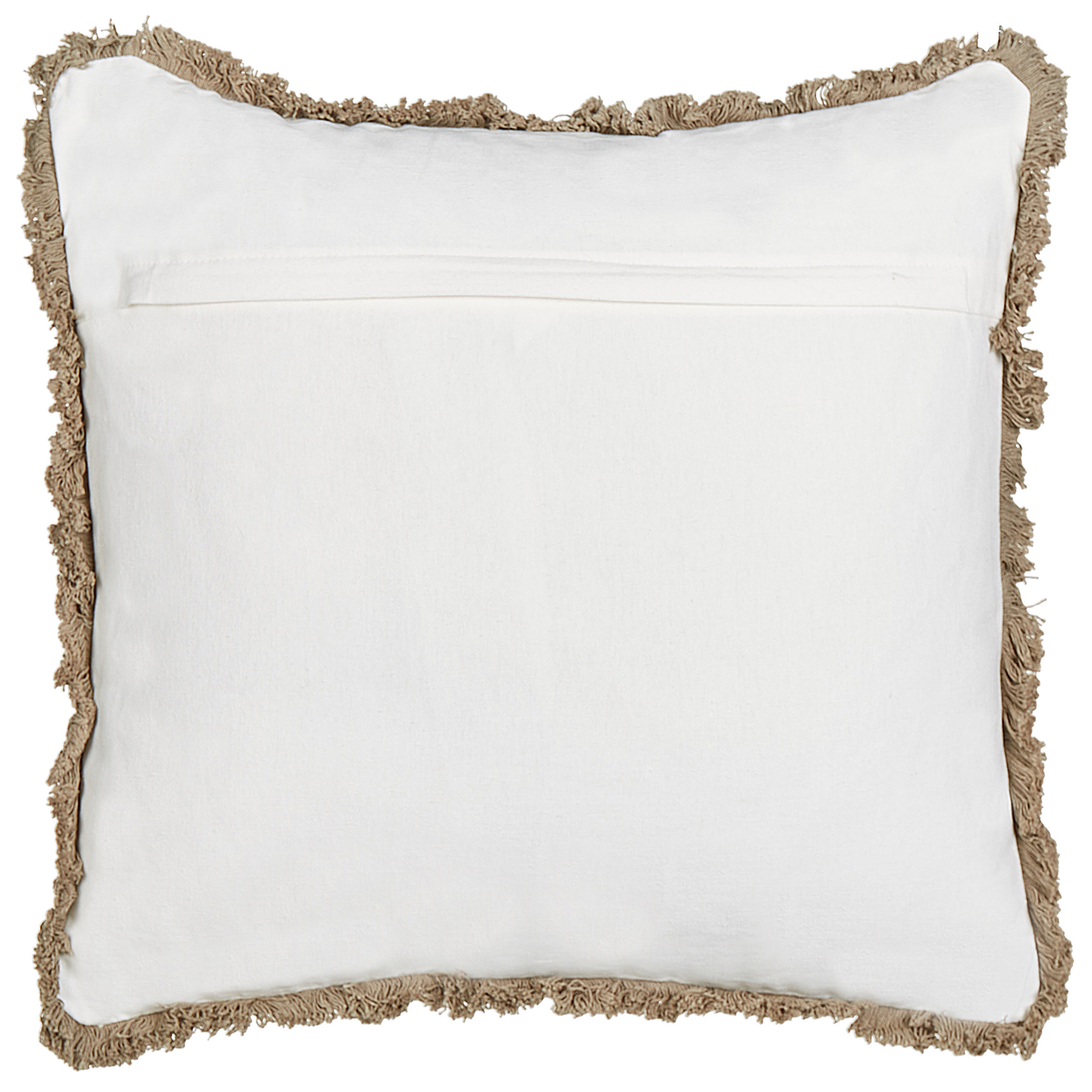 Kissen 2er Set Baumwolle Beige CORNALES 45 x 45 cm
