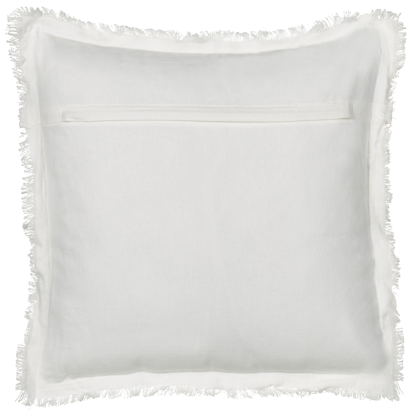 Dekokissen 2er Set LIVISTONA Baumwolle 45 x 45 cm Weiss Blumenmuster
