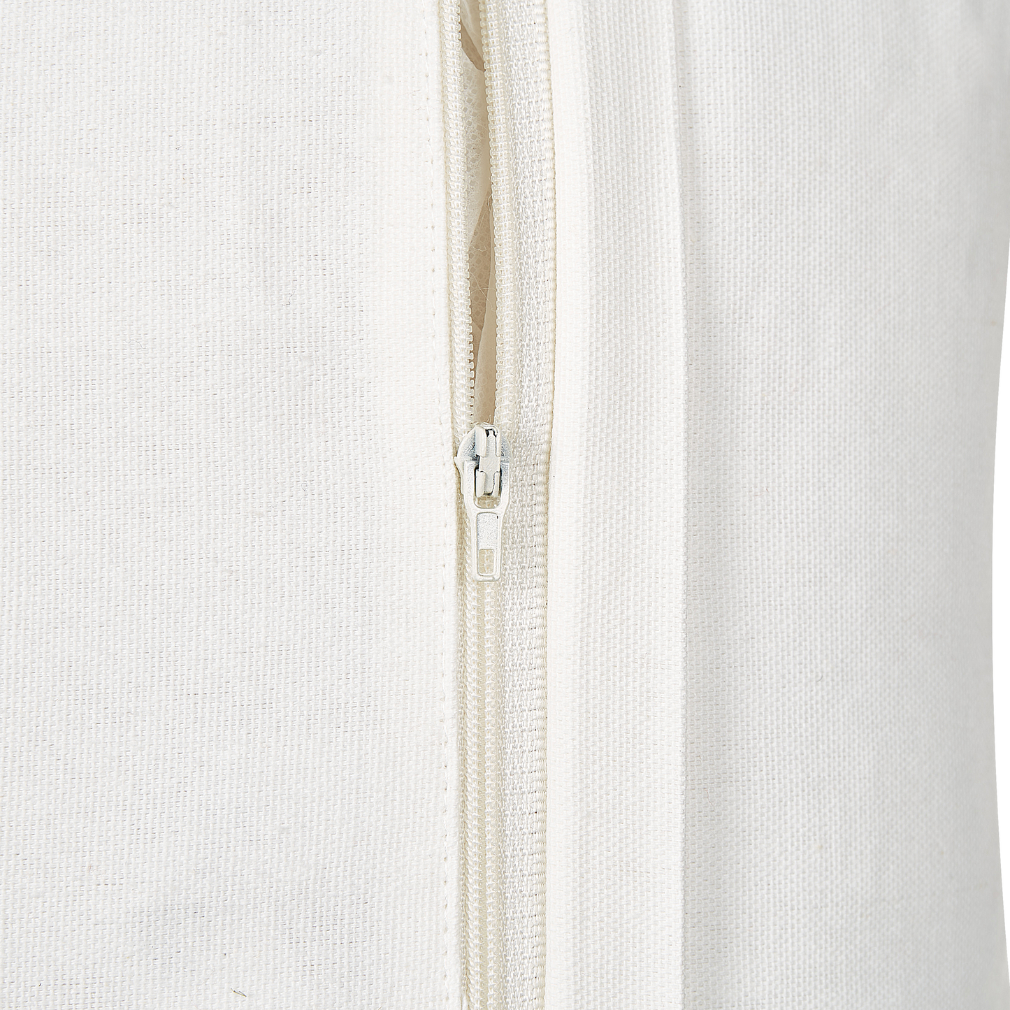 Dekokissen 2er Set NOTELEA Baumwolle 45 x 45 cm Beige Blumenmuster