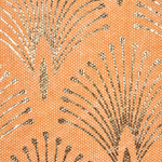 Dekokissen 2er Set HOYA Baumwolle 45 x 45 cm Orange Geometrisches Muster