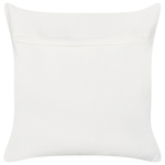 Dekokissen 2er Set JATROPHA Baumwolle 45 x 45 cm Hellblau Blumenmuster