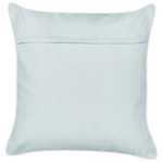 Dekokissen LAMINARIA Samtstoff 45 x 45 cm Hellblau Tiermuster