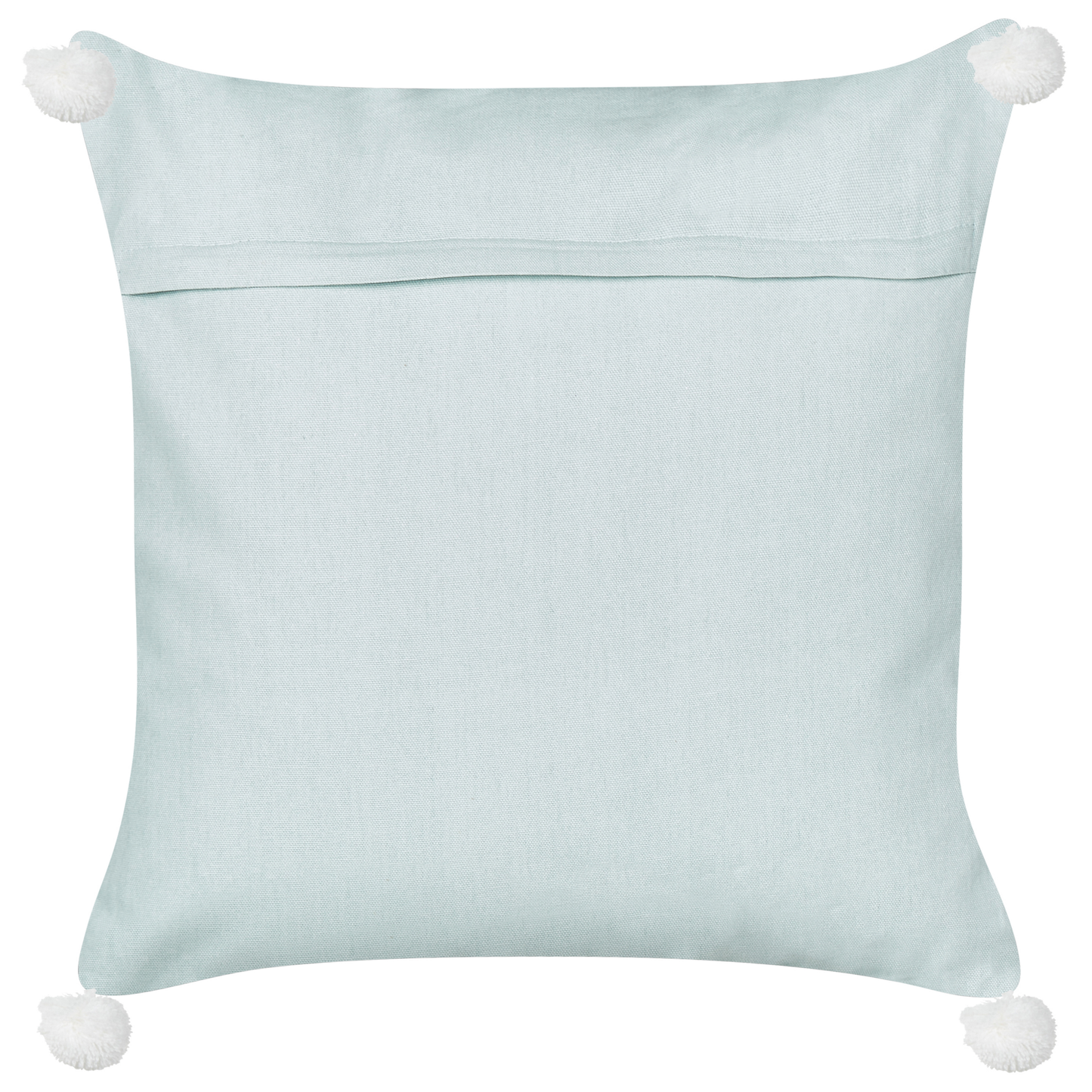 Dekokissen LEATHESIA Samtstoff 45 x 45 cm Hellblau Abstraktes Muster