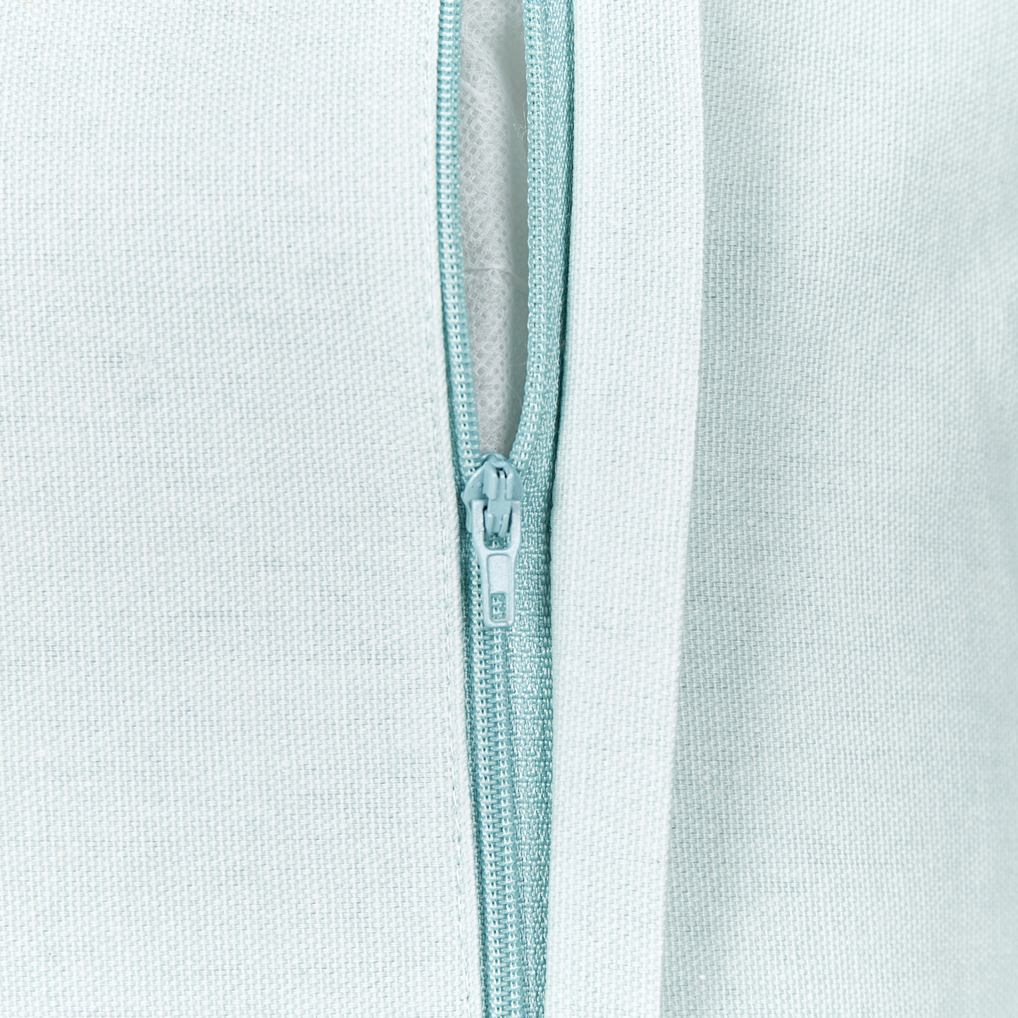 Dekokissen 2er Set CERAMIUM Samtstoff 45 x 45 cm Hellblau Blumenmuster