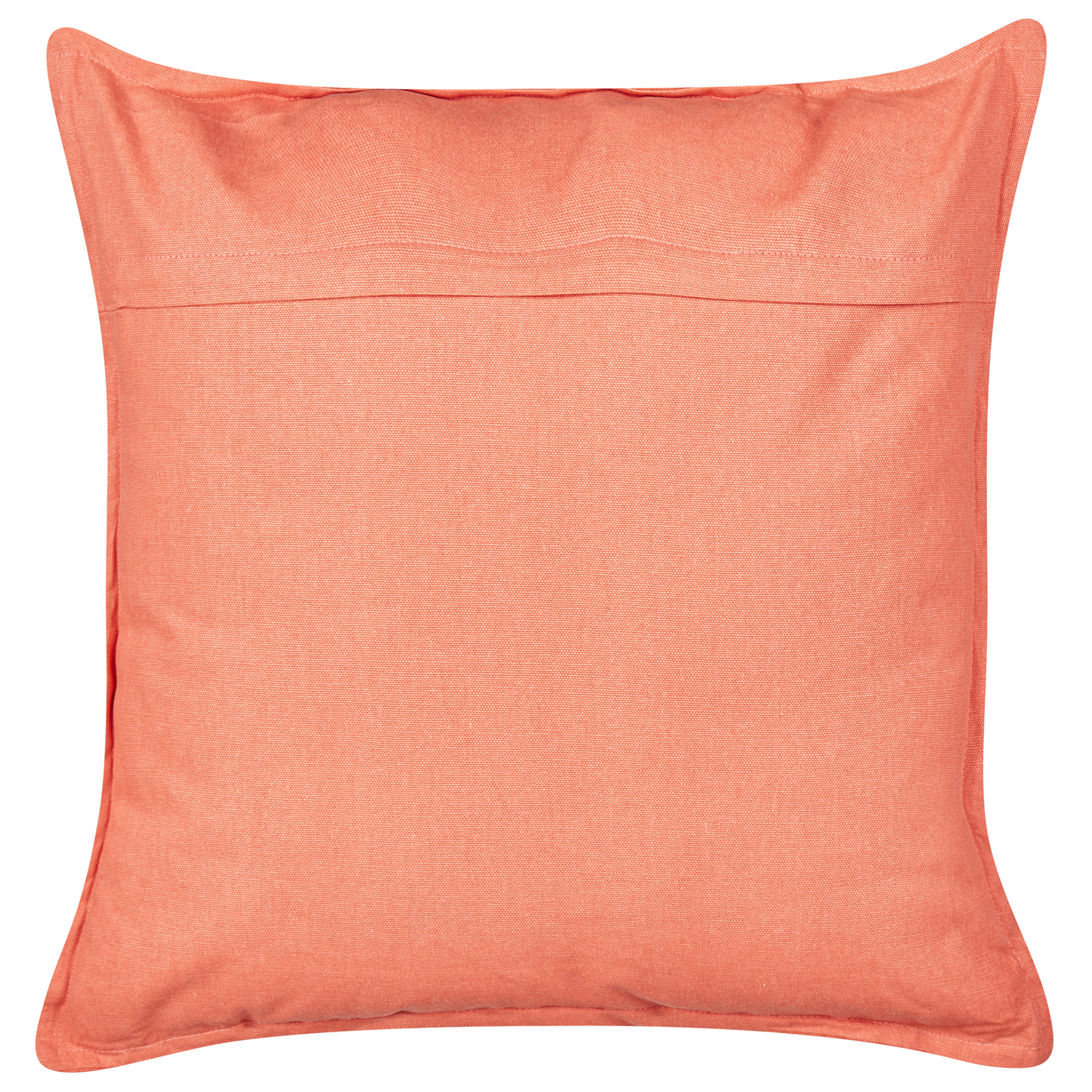 Dekokissen 2er Set NORI Samtstoff 45 x 45 cm Korallenrot Pflanzenmuster