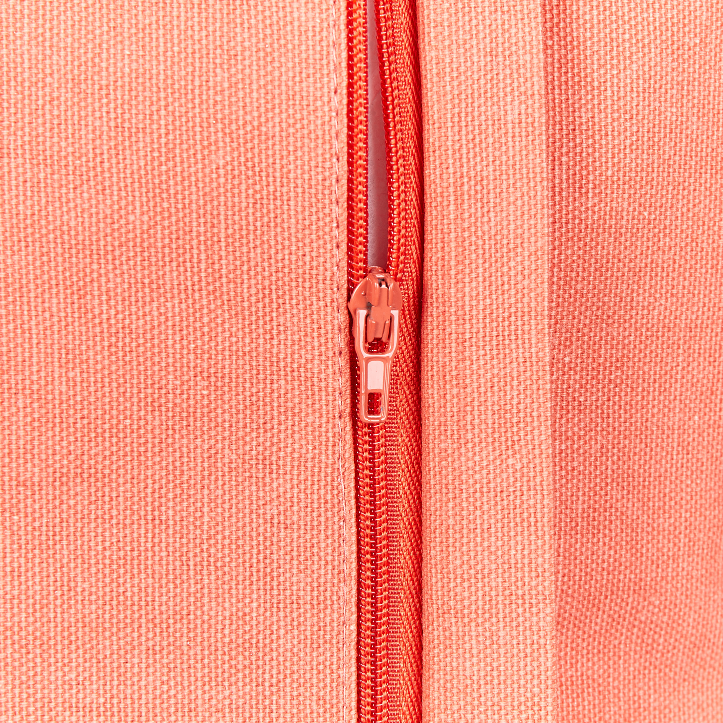 Dekokissen 2er Set NORI Samtstoff 45 x 45 cm Korallenrot Pflanzenmuster