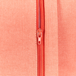 Dekokissen 2er Set NORI Samtstoff 45 x 45 cm Korallenrot Pflanzenmuster