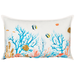 Dekokissen 2er Set EELGRASS Baumwolle 30 x 50 cm Bunt Tiermuster