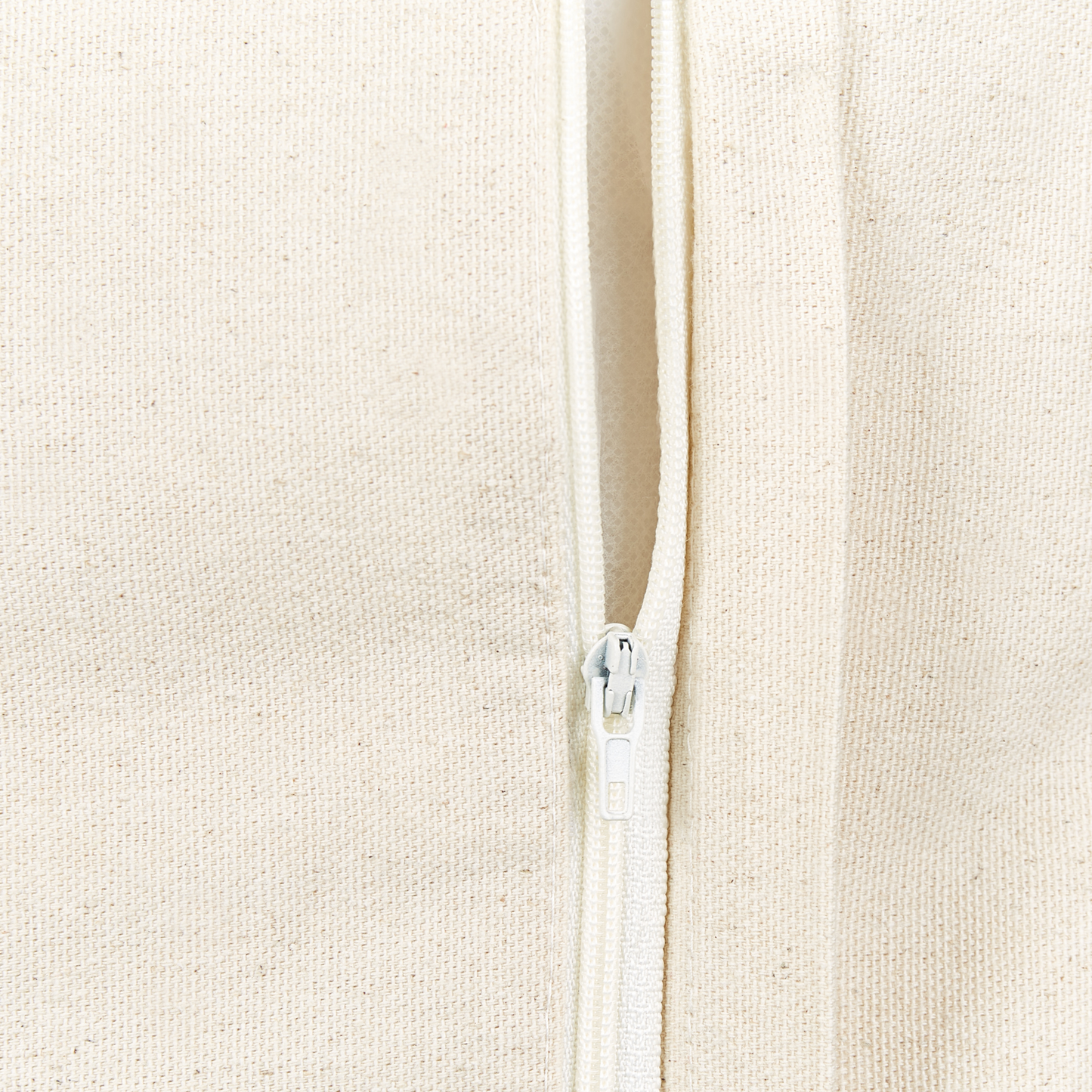 Dekokissen 2er Set KELP Leinen 45 x 45 cm Beige Tiermuster