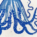 Dekokissen 2er Set ACROPORA Leinen 45 x 45 cm Beige Tiermuster