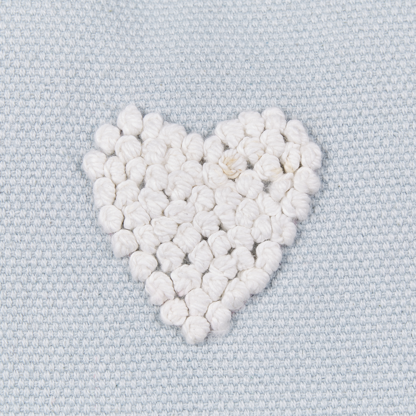 Dekokissen Herzen Baumwolle grau 45 x 45 cm 2er Set GAZANIA