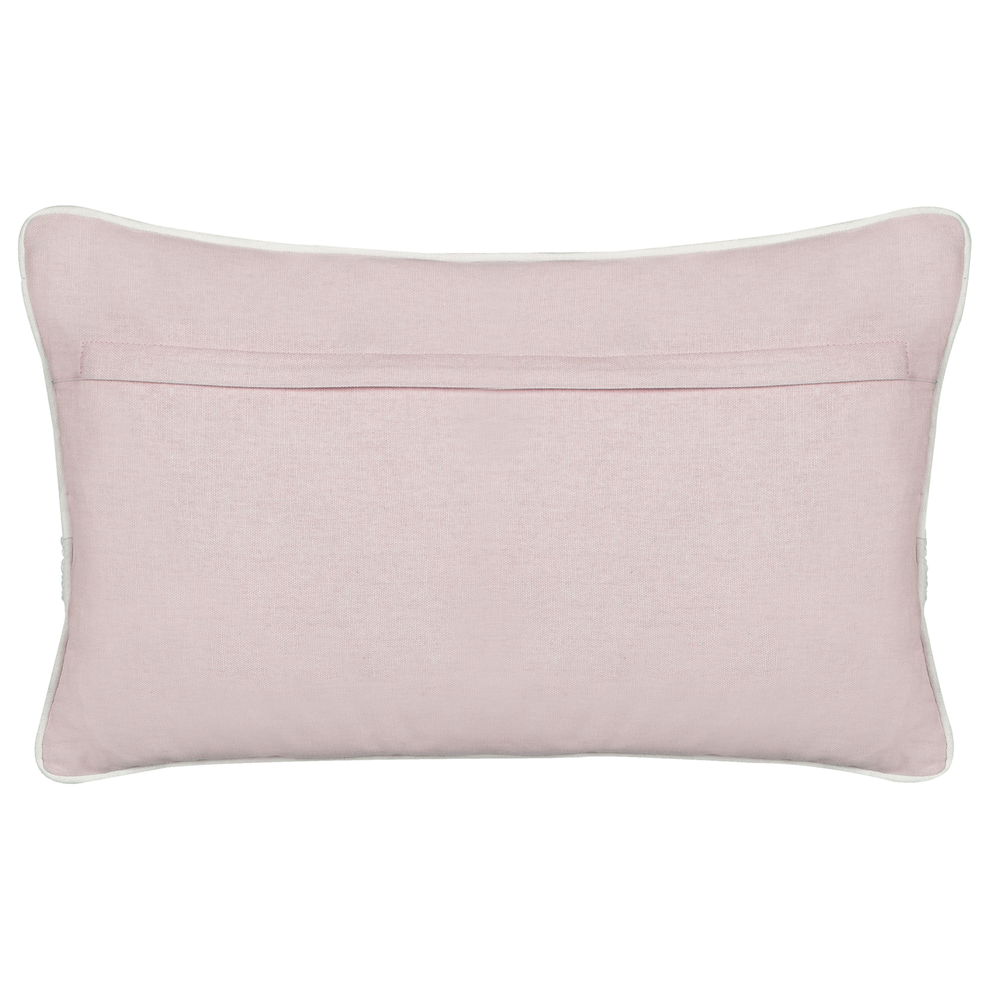 Dekokissen Herzen Baumwolle pastellrosa 30 x 50 cm GAZANIA