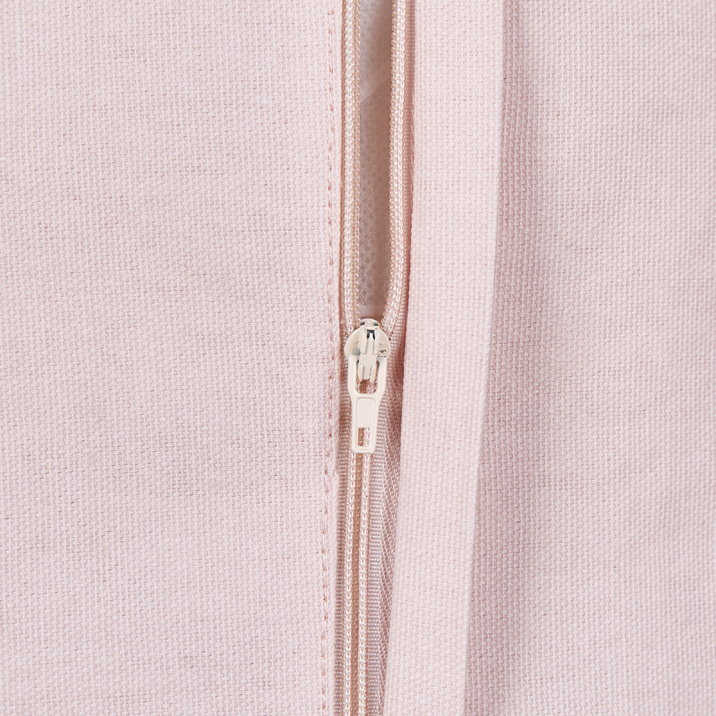 Dekokissen Herzen Baumwolle pastellrosa 45 x 45 cm 2er Set GAZANIA