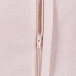 Dekokissen Herzen Baumwolle pastellrosa 45 x 45 cm 2er Set GAZANIA