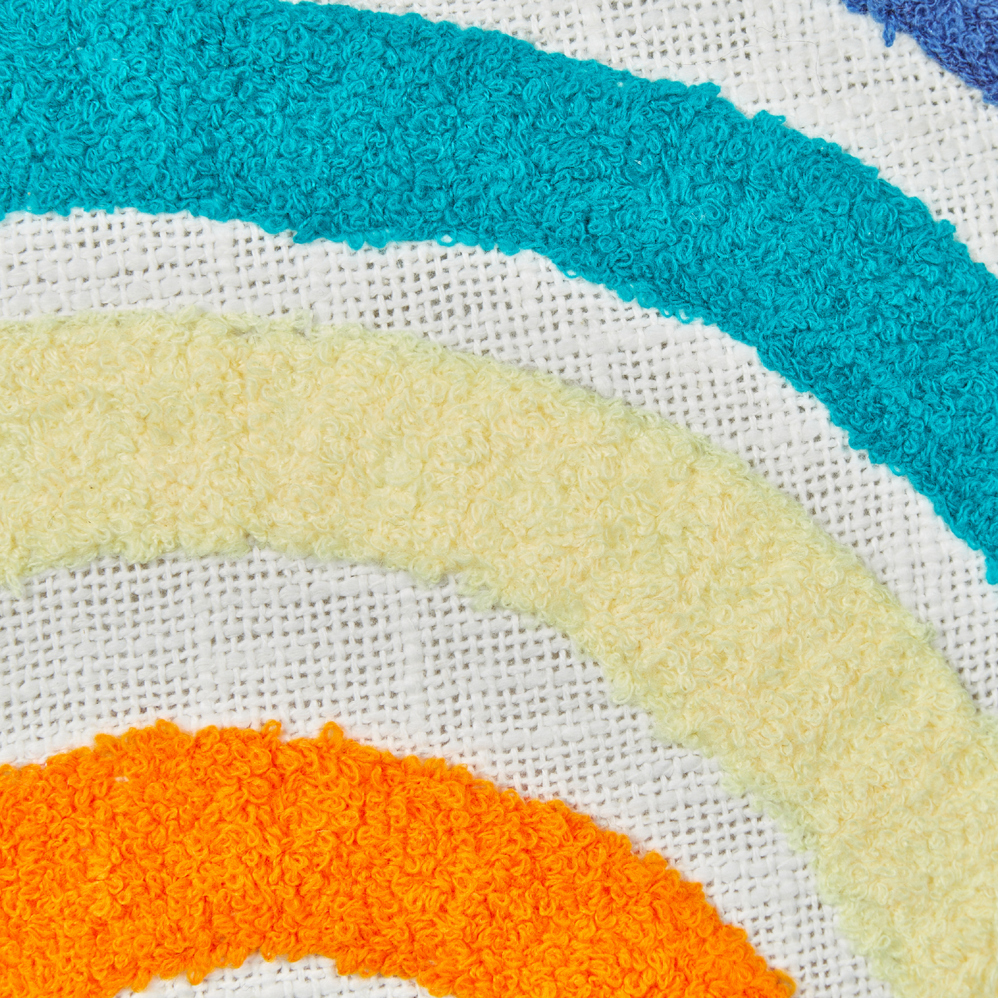 Dekokissen Regenbogenmotiv Baumwolle bunt 45 x 45 cm 2er Set DORSTENIA