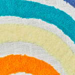 Dekokissen Regenbogenmotiv Baumwolle bunt 45 x 45 cm 2er Set DORSTENIA