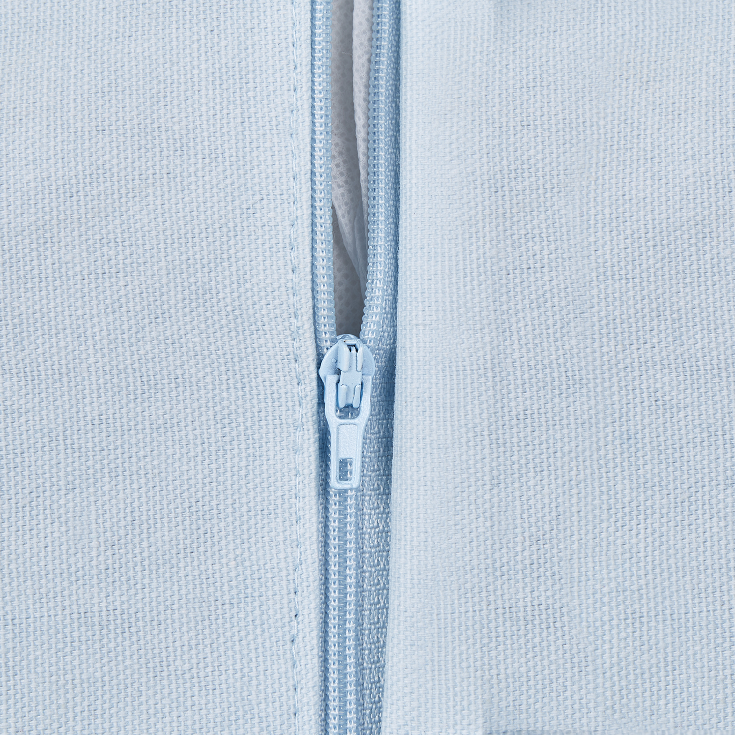 Dekokissen Regenbogenmotiv Baumwolle hellblau 45 x 45 cm 2er Set LEEA