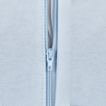 Dekokissen Regenbogenmotiv Baumwolle hellblau 45 x 45 cm 2er Set LEEA