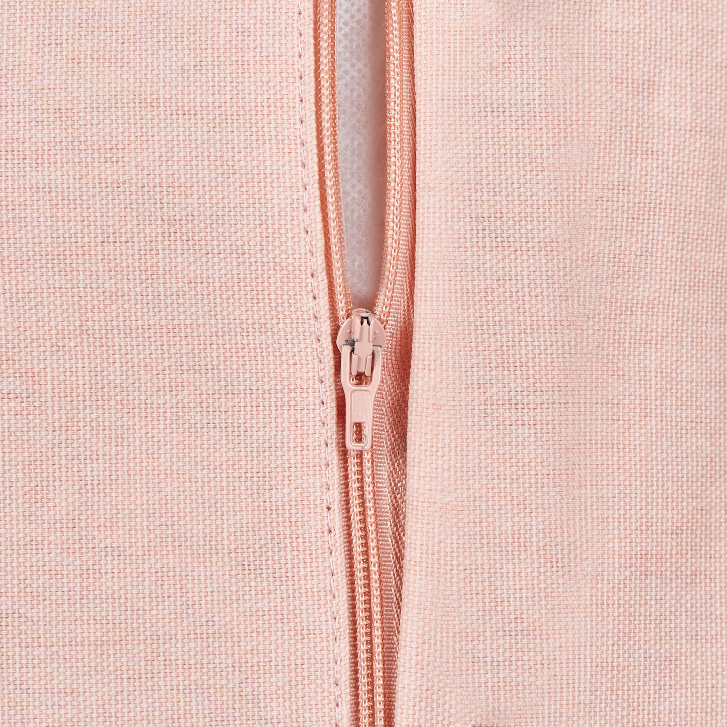 Dekokissen Regenbogenmotiv Baumwolle pastellrosa 45 x 45 cm 2er Set LEEA