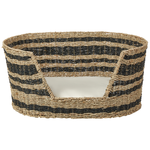 Tierbett DURBAN Seegras Schwarz