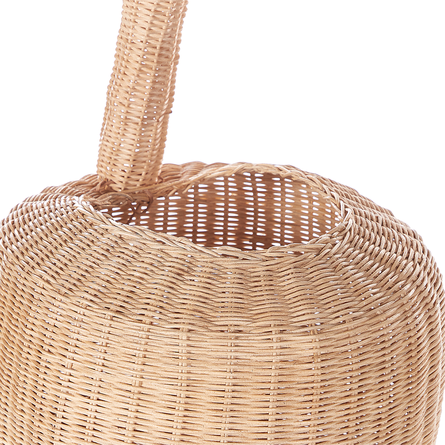 Aufbewahrungskorb Rattan naturfarben Giraffenform 70 cm HAINAN