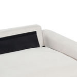 3-Sitzer Ecksofa cremeweiss linksseitig MALOY