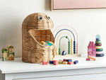 Aufbewahrungskorb Rattan naturfarben 36 cm HORMUZ