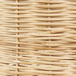 Aufbewahrungskorb Rattan naturfarben 36 cm HORMUZ