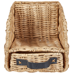 Schreibtisch Organizer Rattan naturfarben 14 x 14 cm MALPELO