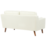 2-Sitzer Sofa cremeweiss LOKKA