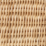 Schreibtisch Organizer Rattan naturfarben 14 x 14 cm MALPELO