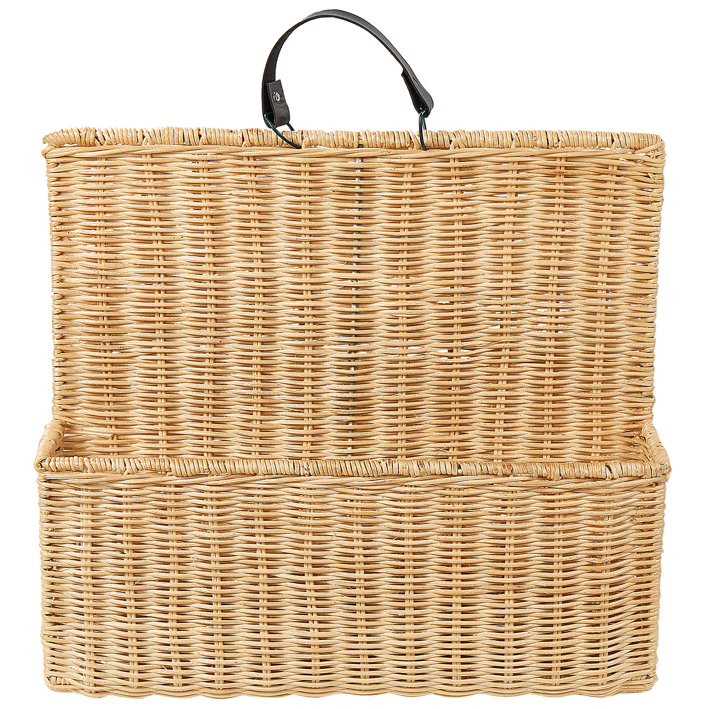 Zeitschriftenständer Rattan naturfarben 43 x 20 cm LARAK