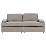 Sofa Set taupe 5-Sitzer ALLA