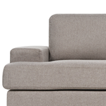 Sofa Set taupe 5-Sitzer ALLA