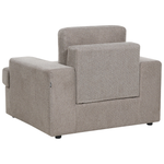 Sofa Set taupe 5-Sitzer ALLA