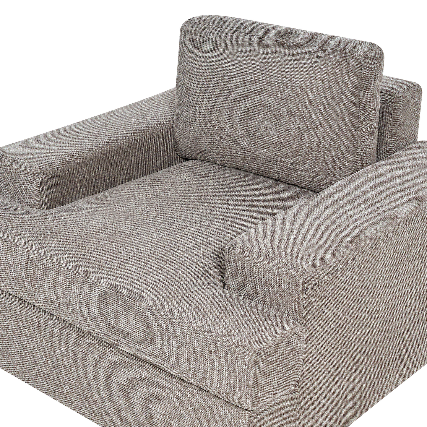 Sofa Set taupe 5-Sitzer ALLA